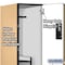 Salsbury Industries 2 Tier 'S' Designer Locker, 54"Wx76"Hx24"D, 6 Door, Maple 18-27364MAP - alternate 5